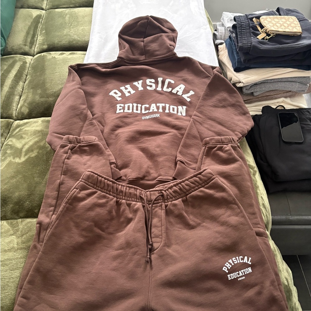 Gymshark Brown Hoodie